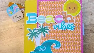 Simple Stories | Just Beachy | 6x8 Not-so-mini Mini Album Part 2