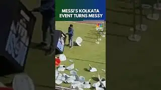 Messi In India | Chaos Erupts At Kolkata Stadium After Fans Get Limited Access | N18S | CNBC TV18