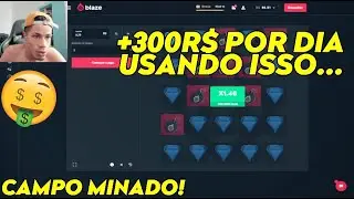 EXCLUSIVO 🔥 ESTRATEGIA NO MINES na BLAZE PRA FATURAR MUITO! BATE SUAS METAS DIARIA USANDO ESSA DICA