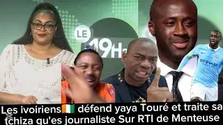 🚨Les ivoiriens très en cølère sortent du silence défend Yaya Touré et recadre La journaliste de RTI.