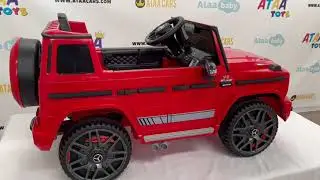 Montage Mercedes G63 12v