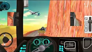 ONE WRONG TURN = GAME OVER! 🚌💨 Extreme Hill Climb