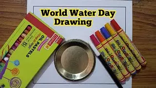 World Water Day Drawing /World Water Day Poster/Save Water Drawing/World Water Day Poster Drawing