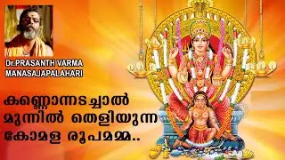 കണ്ണൊന്നടച്ചാൽ മുന്നിൽ തെളിയുന്ന | Kannonnadachal Munnilthelium| #Manasajapalahari