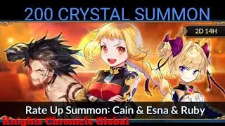 200 Crystals Summon - Knights Chronicle Global