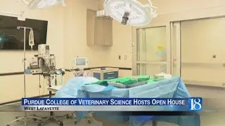 Purdue College of Veterinary Science Hosts Open House