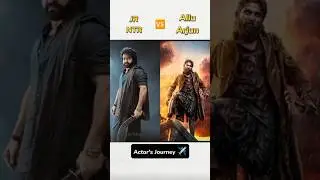 Jr Ntr 🆚 Allu Arjun Movies Journey ✈️ #war2🥵#coolie🤯#jrntr🥰#pushpa2💥#rajnikanth👑#leo😈#viralshort🔥