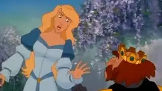 The Swan Princess 1994:Rorthbart troubles Odette with his wicked magic spells.