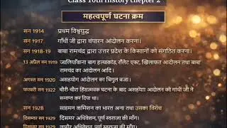 Class 10th social science history chepter 2 important dates. Very most for exam 