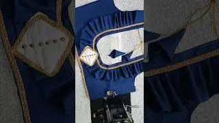 Simple And Easy Blouse Back Neck Desing Cutting And Stitching Back Side Design #ytshorts #blouse