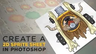 Photoshop Top Tip: Create a Sprite Sheet for Your Own 2D Game