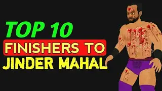 WWE Wr3d - Top 10  Finishers To Jinder   Mahal!!!!