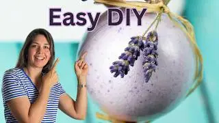 How to Make Bath Bombs (Easy Lavender Bath Bomb Recipe)