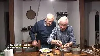 Augusto Tocci e la ministra di cipolle