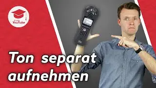 Ton für Videos separat aufnehmen und zusammenfügen #WiegehtYouTube