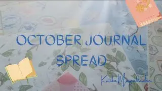 Journal with me| October journal spread| Journaling for self development| Kritika Margadarshini
