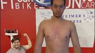 Meta glasses workout video for Coach Carlo 