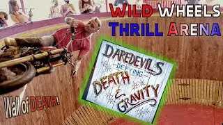 Wall of DEATH Motorcycle Stunt Show - Wild Wheels Thrill Arena / 2021 Bloomsburg Fair