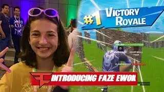 Introducing Faze Ewok! (First Female/Deaf Faze Member)