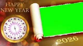  How to edit green screen video | 2026 New Year Wishes #greenscreen #happynewyear2026 