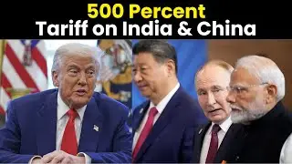 Trump Backs 500 Percent Tariff on India China Over Russia Trade | TSW News #tswnews