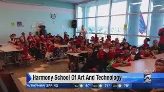 Britta Merwin visits Harmony School of Art and Technology