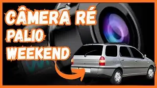 INSTALAÇÃO CAMERA DE RE FIAT PALIO WEEKEND
