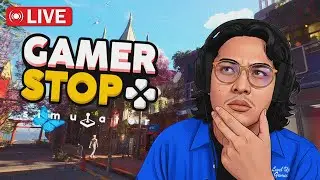 🔴LIVE ║MUQRI BUKAK KEDAI GAME BARU DI JEPUN! 〘 Gamer Stop Simulator〙MALAYSIA