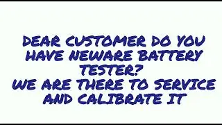 Tirame - Battery Testing Equipment Calibration