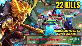RAHASIA BUILD SUN KALIAN JADI SAKIT & MUDAH SAVAGE | BUILD TOP GLOBAL SUN - MOBILE LEGENDS 