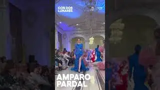 Carrusel final del desfile de flamenca de Amparo Pardal en Con 2 Lunares