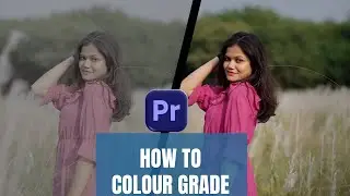 Colour grading in || premiere pro ||