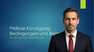 Unter welchen Bedingungen ist eine fristlose Kündigung möglich?