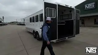 2023 Shadow 4 Horse Gooseneck Trailer