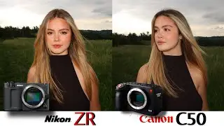 NIKON ZR VS Canon EOS C50 | Camera Test 