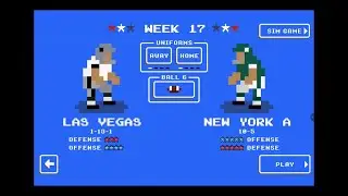 Retro Bowl Extreme Difficulty | Las Vegas vs New York A | 51–14 Blowout, Too Many Interceptions