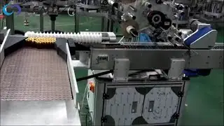 Automatic Horizontal Labeling Machine | Round Bottle Labeling Solution