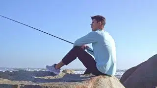 VAYAGER  Men's Sun Protection Shirt UV Outdoor Performance Long Sleeve T-Shirt for Hiking Fishing