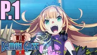 Demon Gaze 2 Walkthrough Part 1 English Subtitles/Japanese Audio