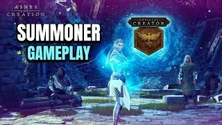 Ashes of Creation SUMMONER level 13 (Guide tomorrow!) AoC steam early access gameplay