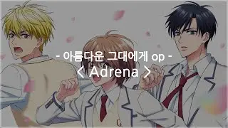 [한글자막] 아름다운 그대에게 op Full - Adrena / YOASOBI