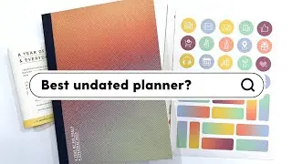 Undated Planner | Everday Explorers Planner | 2024 Planners & Journals Series Episode 6