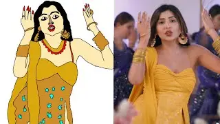 Le Jayenge Tere Sajna | Drawing Meme | Pawan Singh | Sana Sultana | Palak Muchhal | Sabbir Ahmed 😂