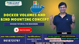 Docker Volumes and Bind Mounting Concept | Docker Tutorial for Beginners