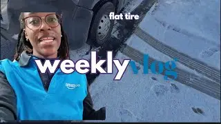 WEEKLY VLOG | Back to Work + My Van Had A Flat Tire
