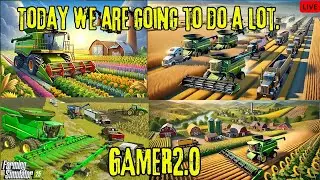 Farming Simulator 25 live Stream Gamer2.0  #live #farming #gaming #farmer