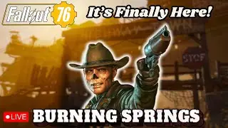 🔴Building A NEW Player Resource Camp In Fallout 76! + Events & Raids