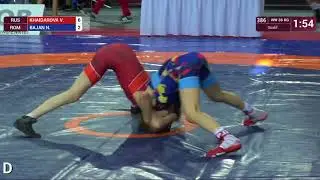 Qual. WW - 36 kg: V. KHAIDAROVA (RUS) v. N. BAJAN (ROM)