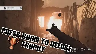 Call of Duty Modern Warfare Press Boom to Defuse Trophy Guide