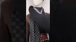How to wear scarf around your neck